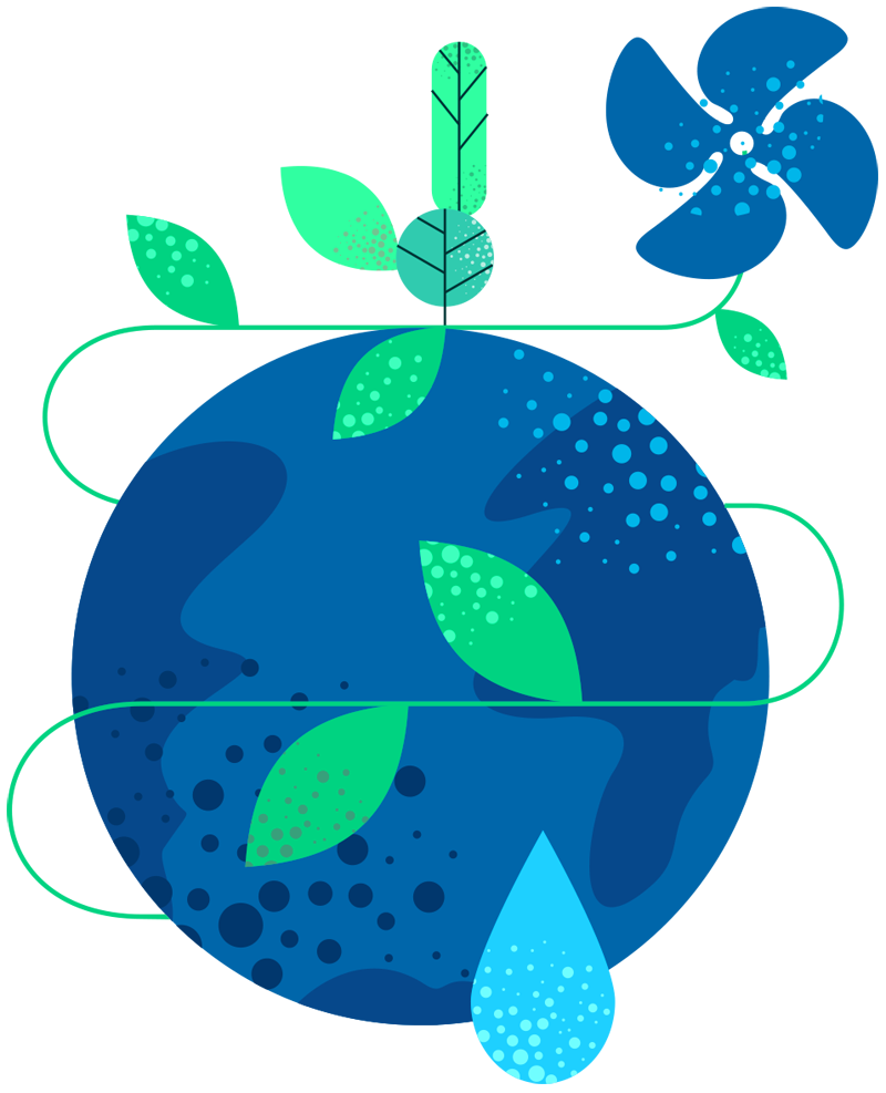 sustainability illustration